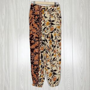 Anthropologie | Smocked Balloon-Leg Pants Size 0